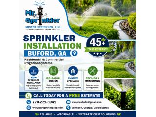 Sprinkler Installation Buford, GA
