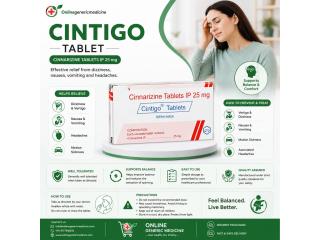 Cintigo Tablet (Cinnarizine)