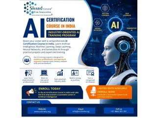 AI Certification Course in India – Industry-Oriented AI Training Program