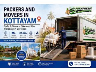 Packers and Movers in Kottayam | Safe & Secure Bike and Car Relocation Services