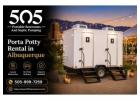 Premium Porta Potty Rental in Albuquerque with Flexible Options