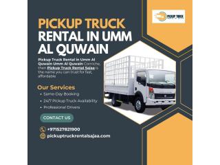 ???? Pickup Truck Rental in Umm Al Quwain - Call Us Today! +971527821900