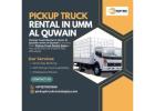 ???? Pickup Truck Rental in Umm Al Quwain - Call Us Today! +971527821900 
