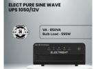 Buy 1050 VA Inverter with Pure Sine Wave Technology - Electrent