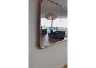 Oversized arch mirror