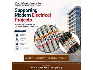 Reliable GI & MS Electrical Conduit Pipes for Every Project