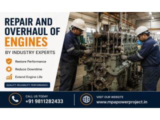Repair and Overhaul of Engines by Industry Experts
