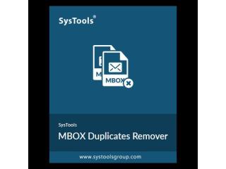 SysTools MBOX Duplicate Remover Tool