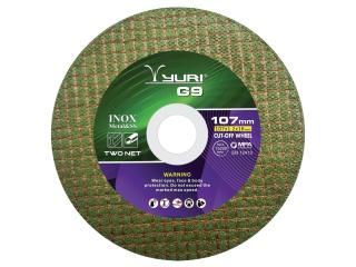 Buy Yuri G9 Cutting Wheel 107x1.2x16mm WA60S Cut-Off Disc for Metal | Yuri Group