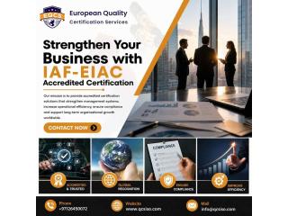 IAF-EIAC accredited Certification in Dubai