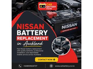 Nissan Battery Replacement in Auckland