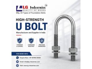 High-Strength U Bolt Manufacturer and Supplier in India | LG Industries