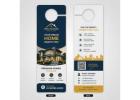 Custom Door Hanger Printing Online in India | Tagsen