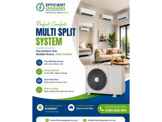 Upgrade to a Multi Split Air Conditioning System!