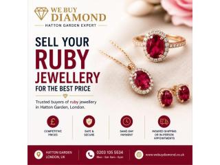 Sell Your Rubies Online in London - Get a Top Price