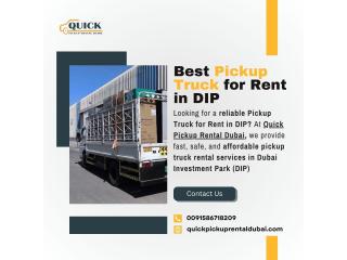 ???? Best Pickup Truck for Rent in DIP – Call: 00971586718209!
