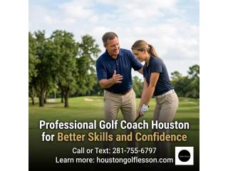 Professional Golf Coach Houston for Better Skills and Confidence
