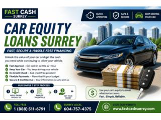 Car Equity Loans Surrey – Fast, Secure & Hassle-Free Financing
