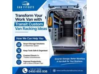 Transform Your Work Van with Transit Custom Van Racking Ideas