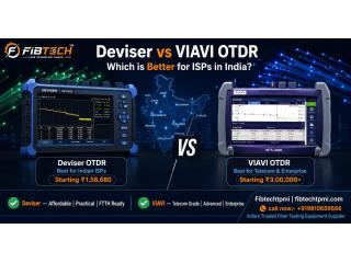 Compare Deviser and VIAVI OTDR Before You Buy