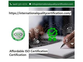 Low cost ISO 45001 certification services in USA