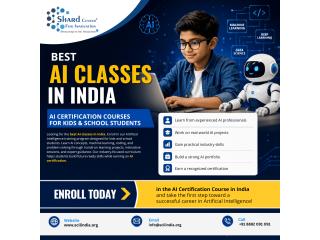 Best AI Classes in India | AI Certification Courses for Kids & School Students