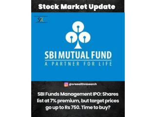 ???? Stock Market Update | SBI Funds Management IPO