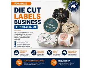 die cut labels Australia