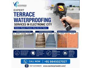 Expert Terrace Waterproofing Services in Electronic city