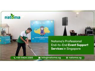 Natoma End to End Event Cleaning Service and Support Company Singapore