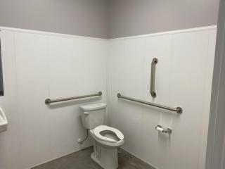 Install PVC wall panels for bathroom walls to prevent damp