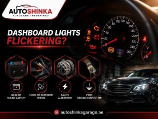Flickering Dashboard Lights? Your Car Is Trying to Warn You