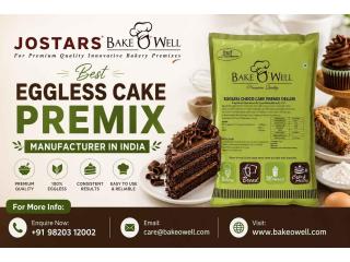 Best Eggless Cake Premix Manufacturer in India