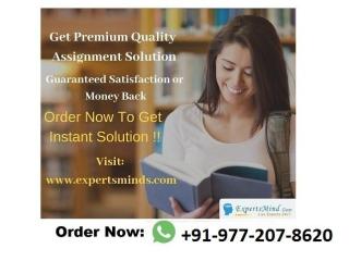 Discover amazing network security assignment help at Expertsmind: