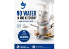 NO WATER IN THE KITCHEN? WE'RE JUST A CALL AWAY! 