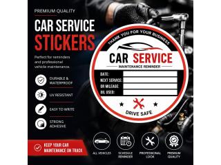 car service sticker