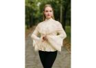 Victorian Blouse for Women | Vintage Lace & Steampunk Victorian Blouses | TudorDressing