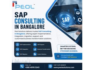 SAP Consulting in Bangalore