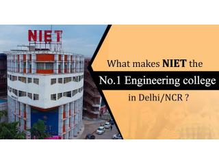 Top Engineering Colleges in Delhi NCR | NIET Insights