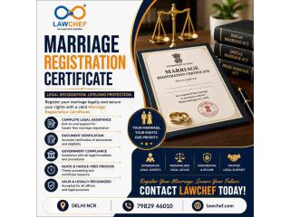 Marriage Registration Certificate in Delhi | Expert Marriage Registration Lawyers