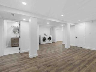 Invest in waterproof paneling for basement walls to reduce maintenance costs