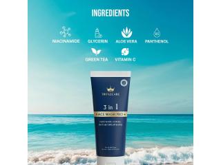 Buy TripleCare Skin Whitening Face Wash by Dermatologist for Daily Skin Brightening