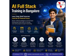 Master AI Skills with AI Full Stack Training in Hyderabad