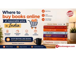 Where to buy books online at reasonable price in India