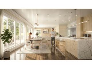 Luxury Kitchen & Dining Room 3D Interior Rendering Services