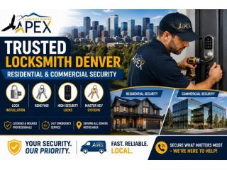 Trusted Locksmith Denver for Residential & Commercial Security