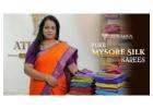 Atharva Pure Mysore Silk Sarees in Bangalore