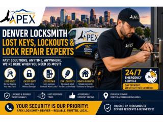 Denver Locksmith – Lost Keys, Lockouts & Lock Repair Experts