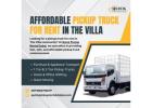 ???? Affordable Pickup Truck for Rent in The Villa – Call: 00971586718209
