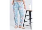 Buy Breathable Night Pants for Women for Peaceful Sleep | Go Colors